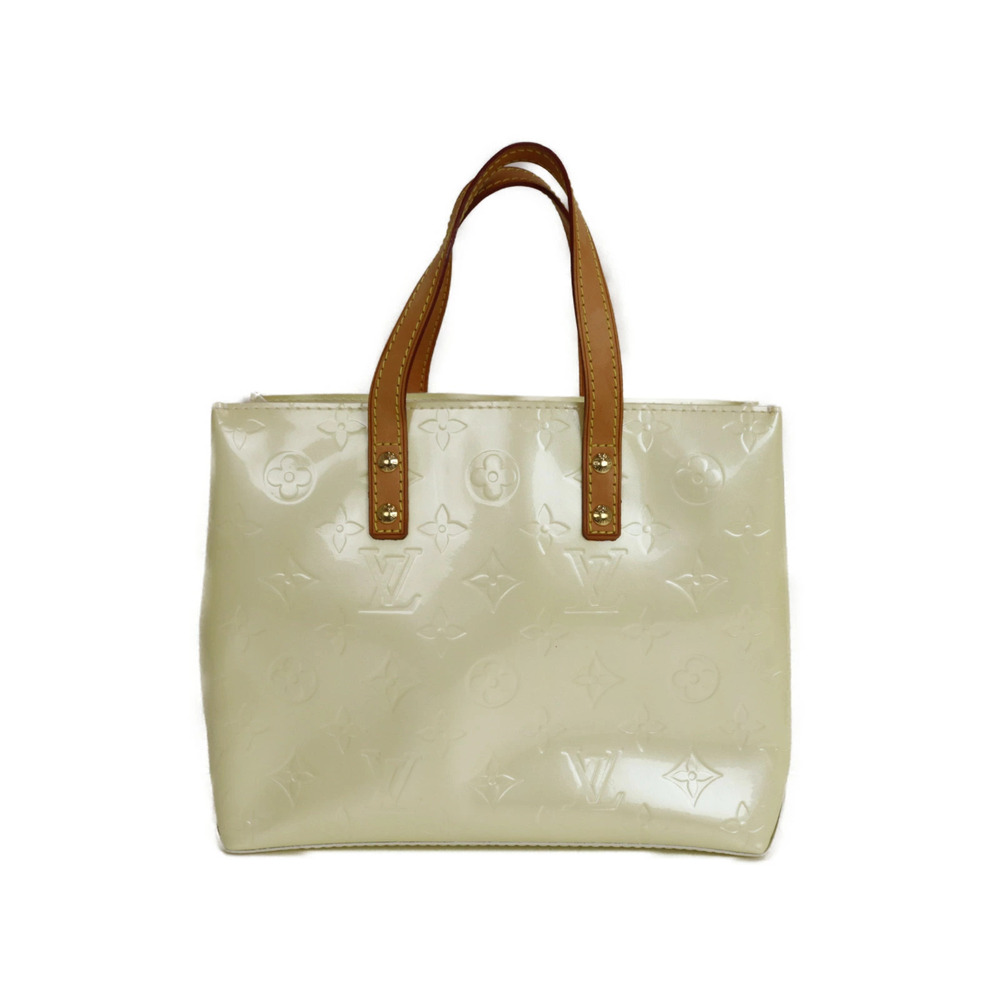 LOUIS VUITTON Lead Handbag Bag Vernis Beige